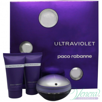 Paco Rabanne Ultraviolet Set (EDP 50ml + BL 50ml + SG 50ml) for Women Sets