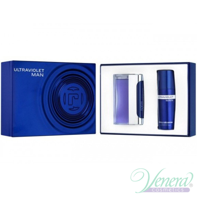 Paco Rabanne Ultraviolet Set (EDT 100ml + Deo Spray 150ml) pentru Bărbați Men's Gift Sets