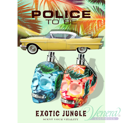 Police To Be Exotic Jungle EDT 125ml pentru Băr...