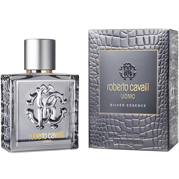 Roberto Cavalli Uomo Silver Essence EDT 60ml pentru Bărbați