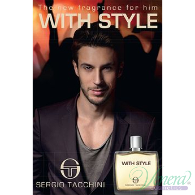 Sergio Tacchini With Style EDT 50ml pentru Bărbați Men's Fragrance