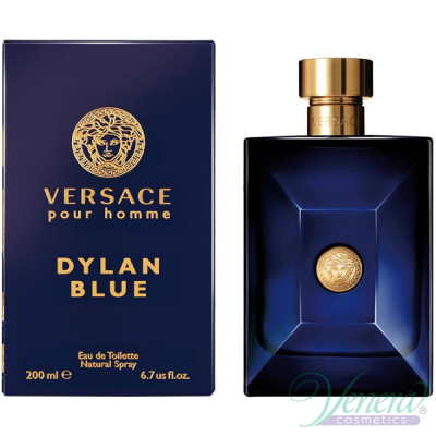 Versace Pour Homme Dylan Blue EDT 200ml pentru Bărbați Men's Fragrance