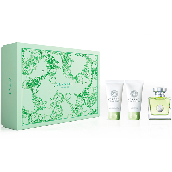 Versace Versense Set (EDT 50ml + BL 50ml + SG 50ml) pentru Femei