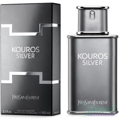 YSL Kouros Silver EDT 100ml pentru Bărbați Men's Fragrance