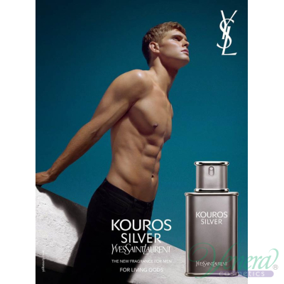 YSL Kouros Silver EDT 50ml pentru Bărbați Men's Fragrance