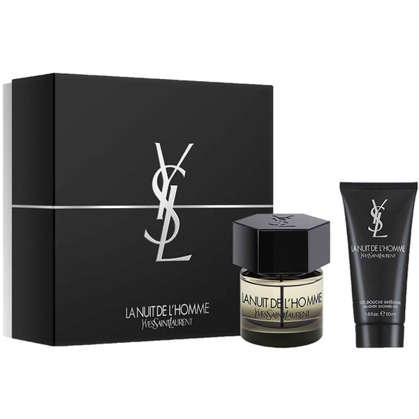 YSL La Nuit De L\'Homme Set (EDT 60ml + SG 50ml) pentru Bărbați