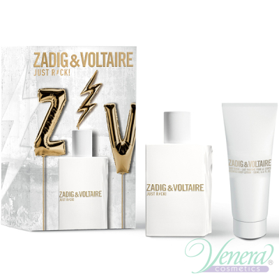 Zadig & Voltaire Just Rock! for Her Set (EDP 50ml + BL 100ml) pentru Femei Women's Gift sets