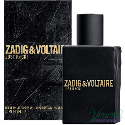 Zadig & Voltaire Just Rock! for Him EDT 30ml pentru Bărbați Men's Fragrance
