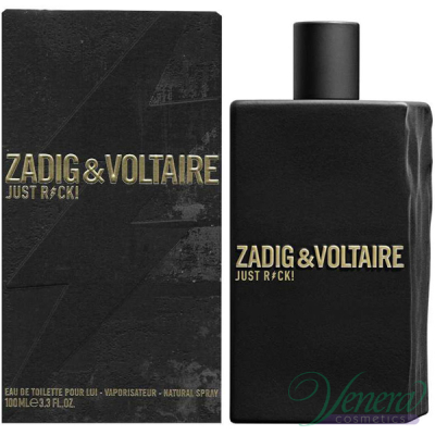 Zadig & Voltaire Just Rock! for Him EDT 100ml pentru Bărbați Men's Fragrance