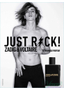 Zadig & Voltaire Just Rock! for Him EDT 100ml pentru Bărbați fără de ambalaj Men's Fragrances without package