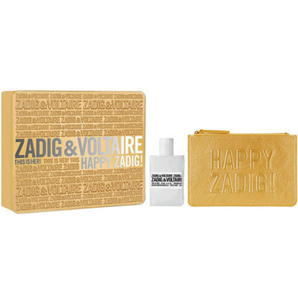 Zadig & Voltaire This is Her Set (EDP 50ml + Pouch) Happy Zadig! pentru Femei