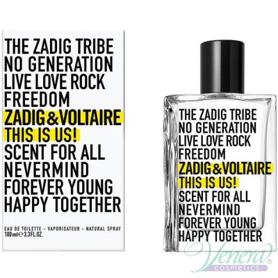 Zadig & Voltaire This is Us! EDT 100ml pentru Bărbați și Femei Unisex Fragrances