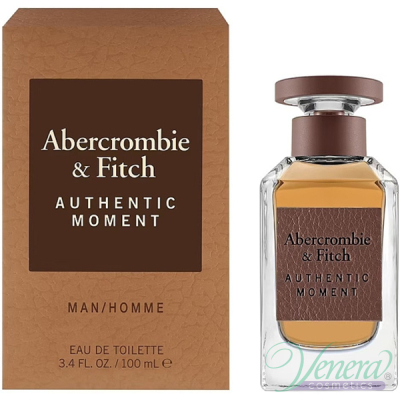 Abercrombie & Fitch Authentic Moment EDT 100ml pentru Bărbați Arome pentru Bărbați