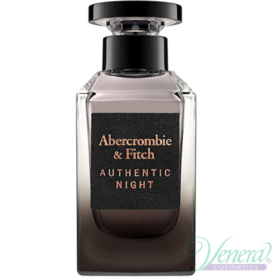 Abercrombie & Fitch Authentic Night Man EDT 100ml pentru Bărbați produs fără ambalaj Produse fără ambalaj