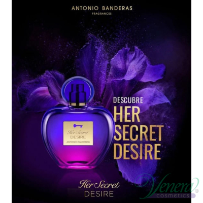 Antonio Banderas Her Secret Desire EDT 80ml pentru Femei produs fără ambalaj Produse fără ambalaj