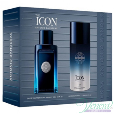 Antonio Banderas The Icon Set (EDT 100ml + Deo Spray 150ml) pentru Bărbați Seturi