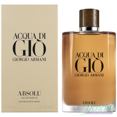 Armani Acqua Di Gio Absolu EDP 200ml pentru Bărbați Parfumuri pentru Bărbați