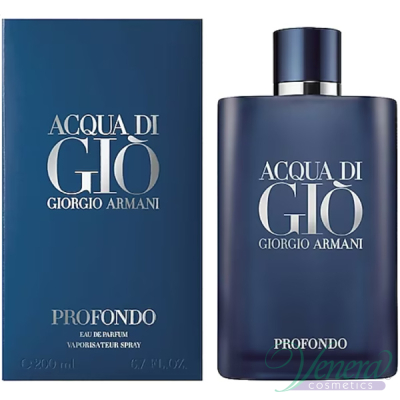Armani Acqua Di Gio Profondo EDP 200ml pentru Bărbați Parfumuri pentru Bărbați