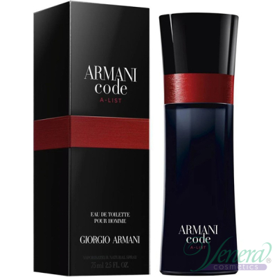 Armani Code A-List EDT 75ml pentru Bărbați Parfumuri pentru Bărbați