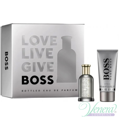 Boss Bottled Eau de Parfum Set (EDP 50ml + Shower Gel 100ml) pentru Bărbați Seturi