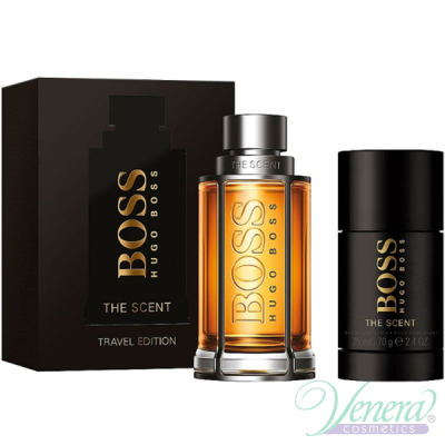 Boss The Scent Set (EDT 100 + Deo Stick 75ml) pentru Bărbați Seturi