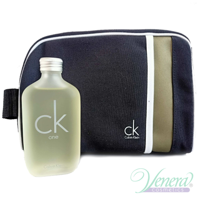 Calvin Klein CK One Set (EDT 100ml + Bag) pentru Bărbați și Femei Seturi