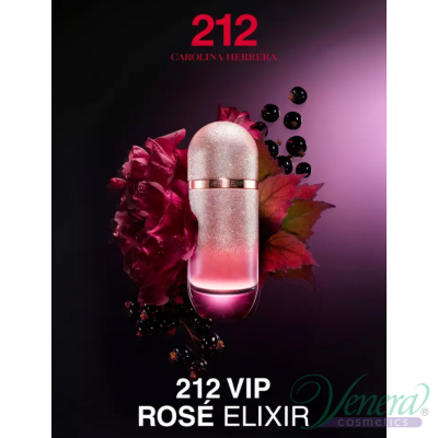 Carolina Herrera 212 VIP Rose Elixir EDP 80ml pentru Femei produs fără ambalaj Produse fără ambalaj