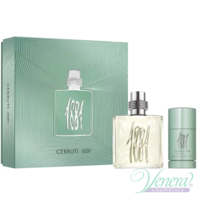 Cerruti 1881 Pour Homme Set (EDT 100ml + Deo Stick 75ml) pentru Bărbați Seturi