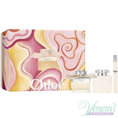 Chloe Set (EDP 75ml + EDP 10ml + BL 100ml) pentru Femei Seturi