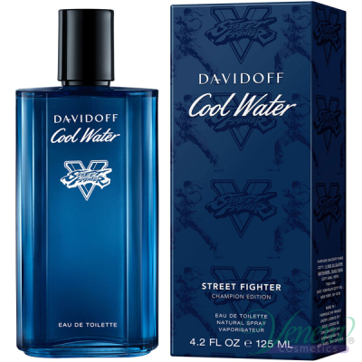 Davidoff Cool Water Street Fighter Champion Summer Edition EDT 125ml pentru Bărbați Parfumuri pentru Bărbați