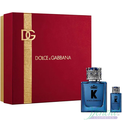 Dolce&Gabbana K by Dolce&Gabbana Eau de Parfum Set (EDP 50ml + EDP 5ml) pentru Bărbați Seturi