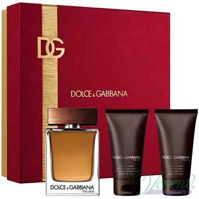 Dolce&Gabbana The One Set (EDT 100ml + AS Balm 50ml + SG 50) pentru Bărbați Travel Edition Seturi