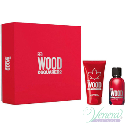 Dsquared2 Red Wood Set (EDT 30ml + SG 50ml) pentru Femei Seturi