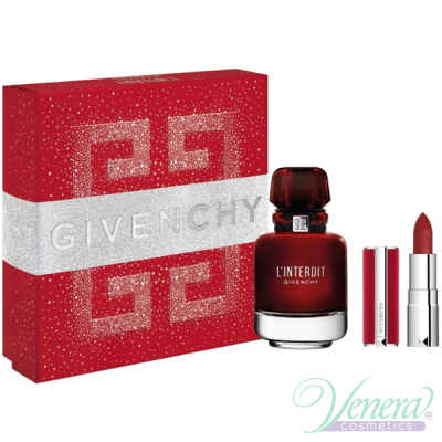 Givenchy L'Interdit Rouge Set (EDP 50ml + Lipst...
