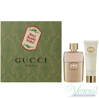 Gucci Guilty Eau de Parfum Set (EDP 50ml + BL 50ml) pentru Femei Seturi