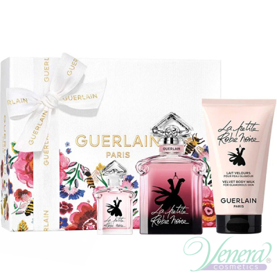 Guerlain La Petite Robe Noire Eau de Parfum Intense Set (EDP 50ml + EDP 5ml + Body Milk 75ml) pentru Femei Seturi