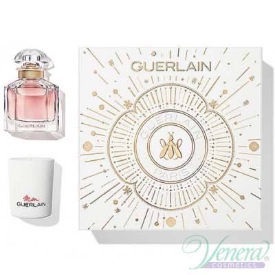 Guerlain Mon Guerlain Set (EDP 50ml + Candle 75gr) pentru Femei Seturi