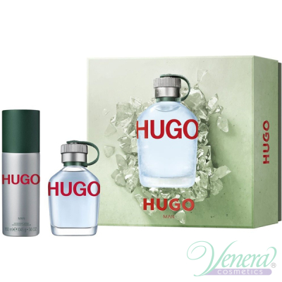 Hugo Boss Hugo Set (EDT 75ml + Deo Spray 150ml) pentru Bărbați Seturi