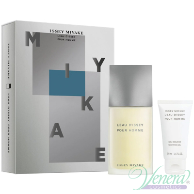 Issey Miyake L'Eau D'Issey Pour Homme Set (EDT 75ml + SG 50ml) pentru Bărbați Seturi