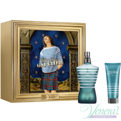 Jean Paul Gaultier Le Male Set (EDT 125ml + All Over Shower Gel 75ml) pentru Bărbați Seturi