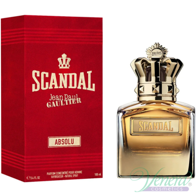 Jean Paul Gaultier Scandal Pour Homme Absolu Parfum 100ml pentru Bărbați Arome pentru Bărbați