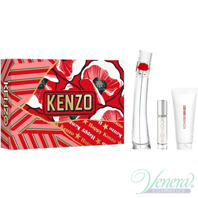 Kenzo Flower by Kenzo Set (EDP 50ml + EDP 10ml + BM 75ml) pentru Femei Seturi