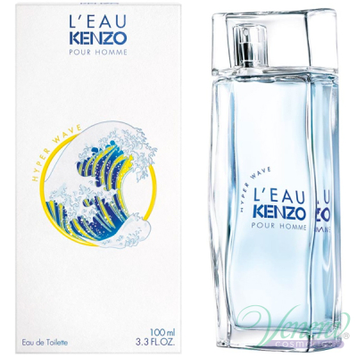 Kenzo L'Eau Kenzo Pour Homme Hyper Wave EDT 100ml pentru Bărbați Parfumuri pentru Bărbați