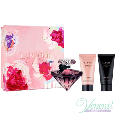 Lancome La Nuit Tresor Set (EDP 50ml + BL 50ml + SG 50ml) for Women Sets