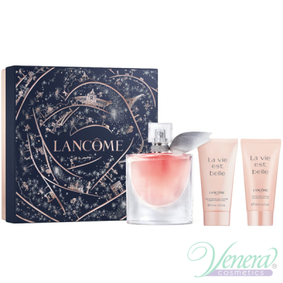 Lancome La Vie Est Belle Set (EDP 50ml + BL 50ml + SG 50ml) for Women Sets