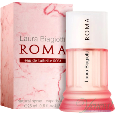 Laura Biagiotti Roma Rosa EDT 25ml pentru Femei Parfumuri pentru Femei