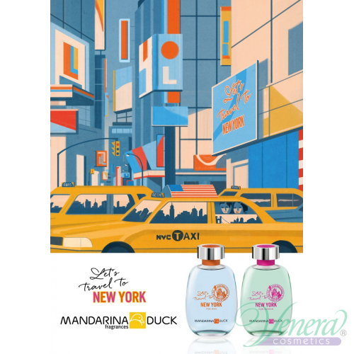 Mandarina Duck Let's Travel To New York EDT 100ml for Men Without