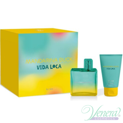 Mandarina Duck Vida Loca For Him Set (EDT 100ml + SG 50ml) pentru Bărbați Seturi