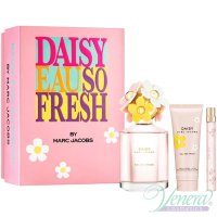 Marc Jacobs Daisy Eau So Fresh Set (EDT 75ml + EDT 10ml + BL 75ml) pentru Femei Seturi