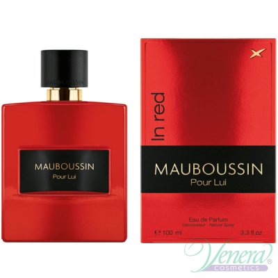 Mauboussin Pour Lui in Red EDP 100ml pentru Bărbați Arome pentru Bărbați